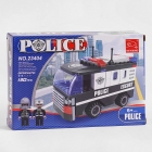 Іграшка конструктор "Поліцейський автобус", 130 деталей (23404), AUSINI
